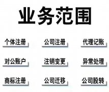 代理记账、进出口退税，许可证资质办理、营业执照办理